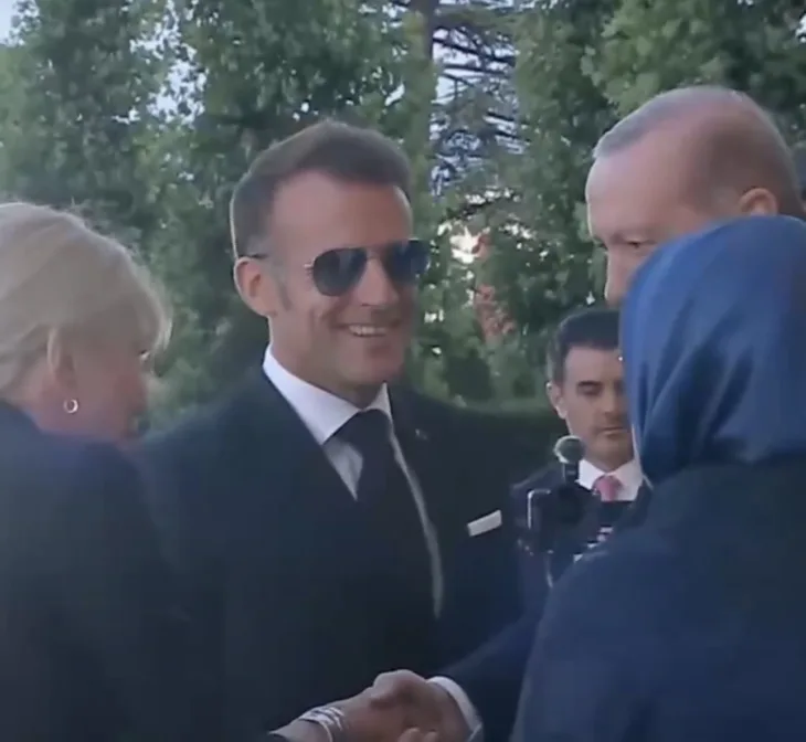 Macron i Emine Erdogan
