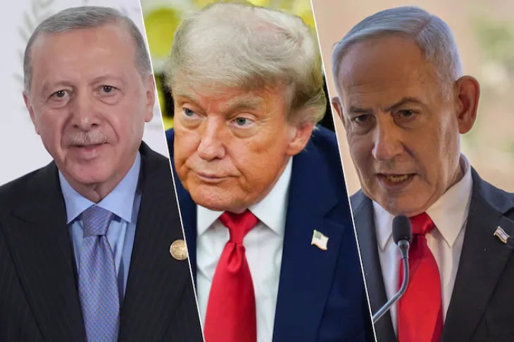 Benjamin Netanyahu Recep Tayyip Erdogan Donald Trump etto
