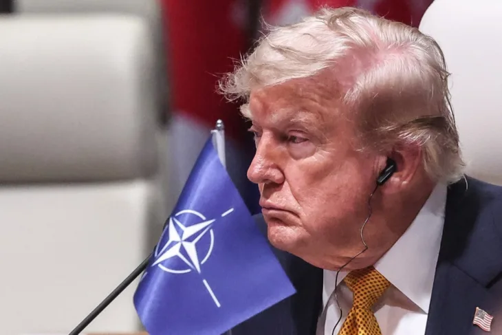 DONALD trump nato