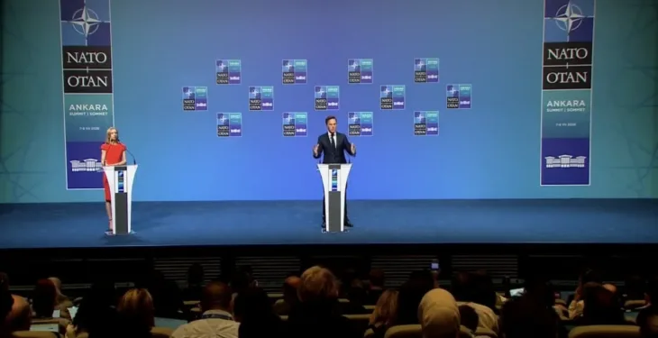 Mark rutte nato samit ankara