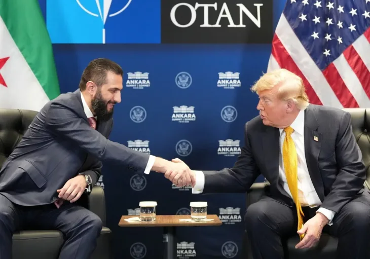 Nato trump i ahmed al shara