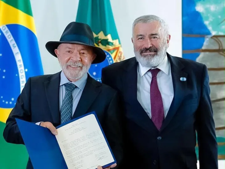 Sven Alkalaj i predsjednik brazila