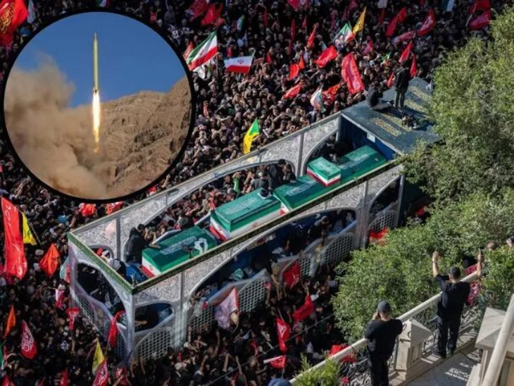 Ali Hamenei dzenaza napad Irana 07
