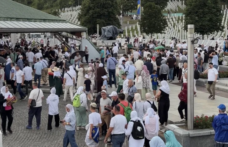 Potočari srebrenica dzenaza 2026 kiša