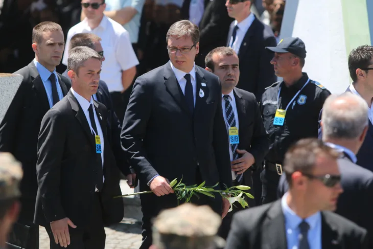 Aleksamdar Vucic Srebrenica