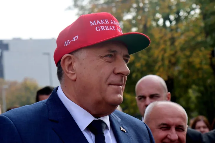 Milorad Dodik sad