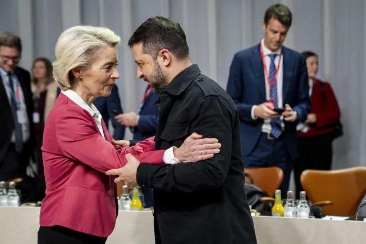 Zelenski von der Leyen