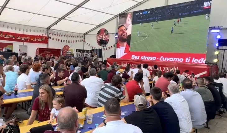 Sarajevo utakmica fan zona sarajevo inter turku