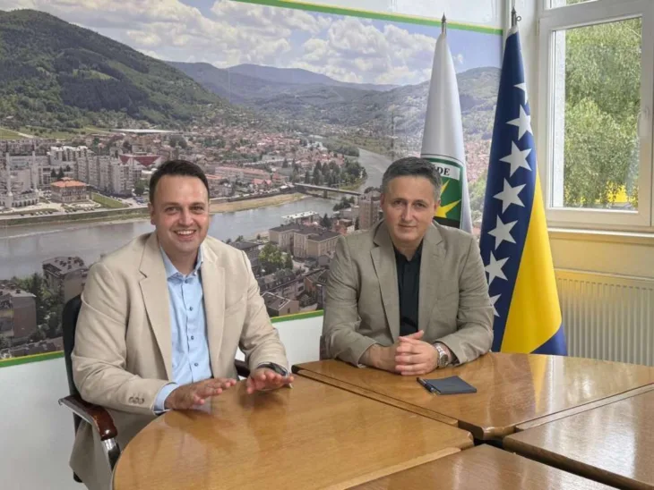 Denis Bećirović i Ernest Imamović Goražde