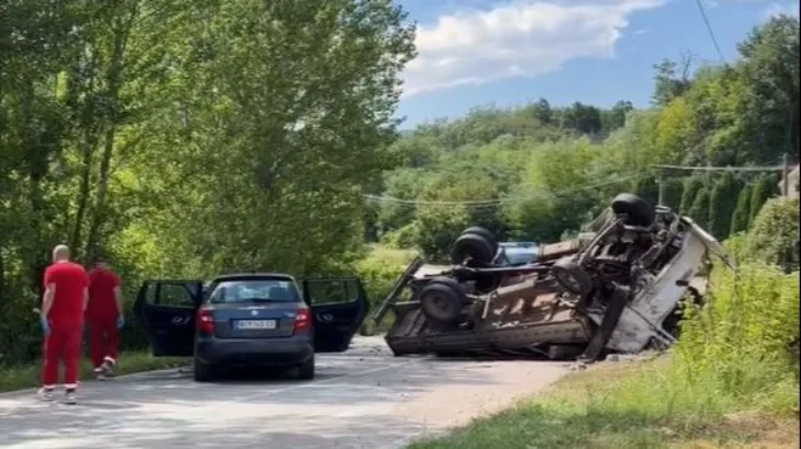 Kamion srbija saobracajna nesreca