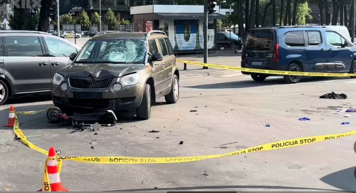Sarajevo nesreća romobil