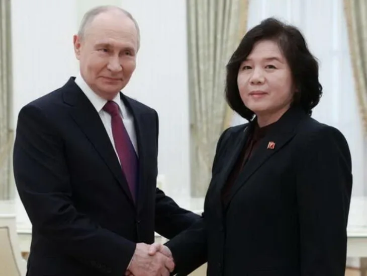 Sjeverna koreja ministrica vanjskih poslova Choe Son Hui vladimir putin
