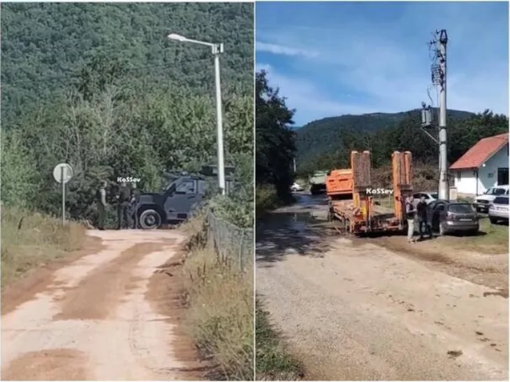 Kosovo 07 Jezero Gazivode Kosovo ruši nelegalne vikendice Srba