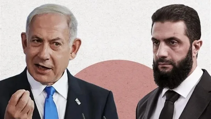 Ahmed al shara benjamin netanyahu