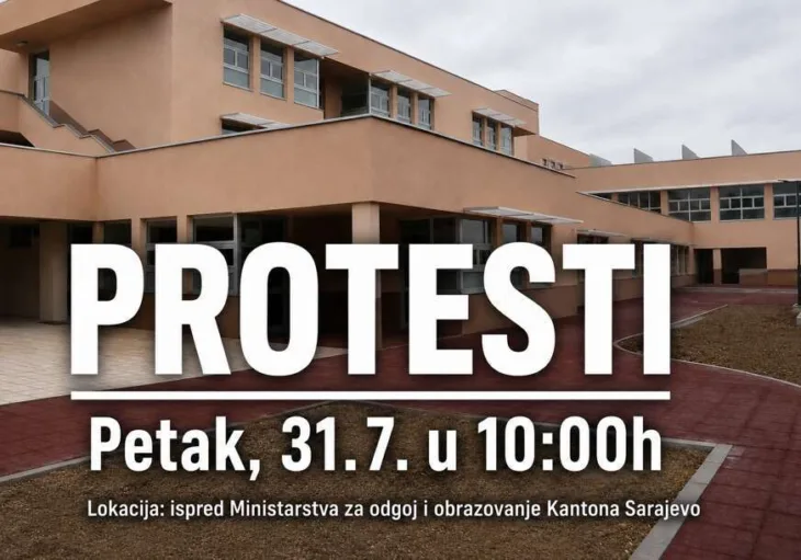 Sip Mirni protesti ispred Ministarstva 872x610