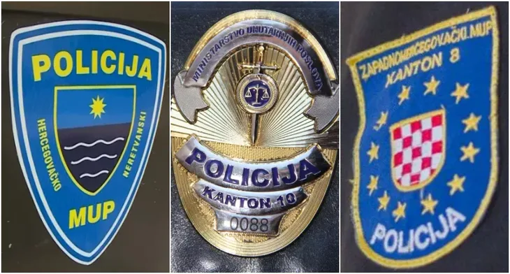 policija hrvatski kantoni