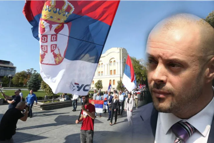 Rs protesti Đorđe Radanović