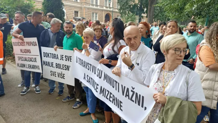 Protesti zdravstvo