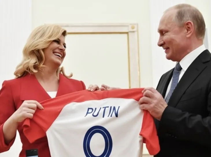 Kolinda i Putin
