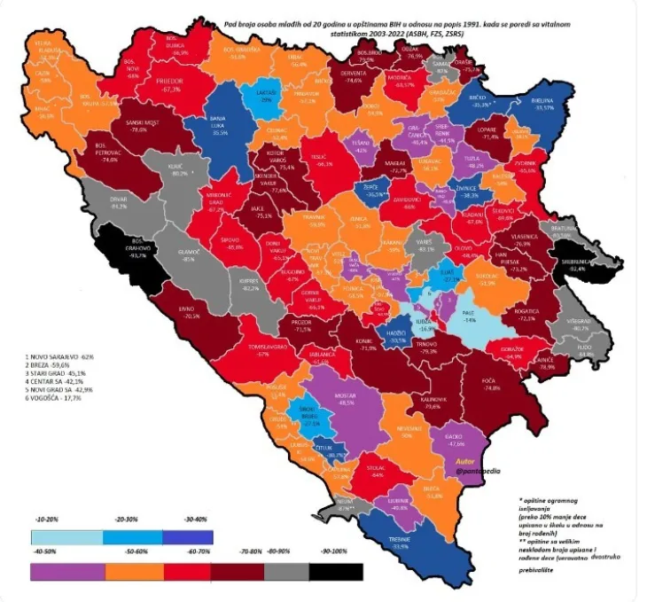 Mapa bih