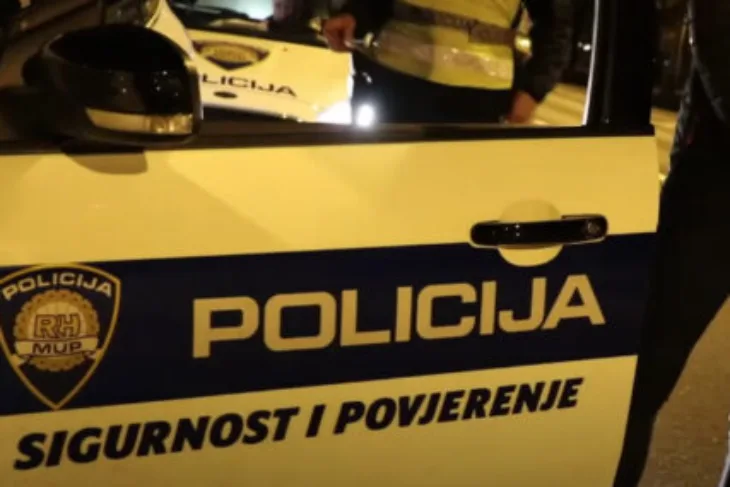 Policija Hrvatska. FOTO: INDEX VIDEO/YOUTUBE/SCREENSHOT