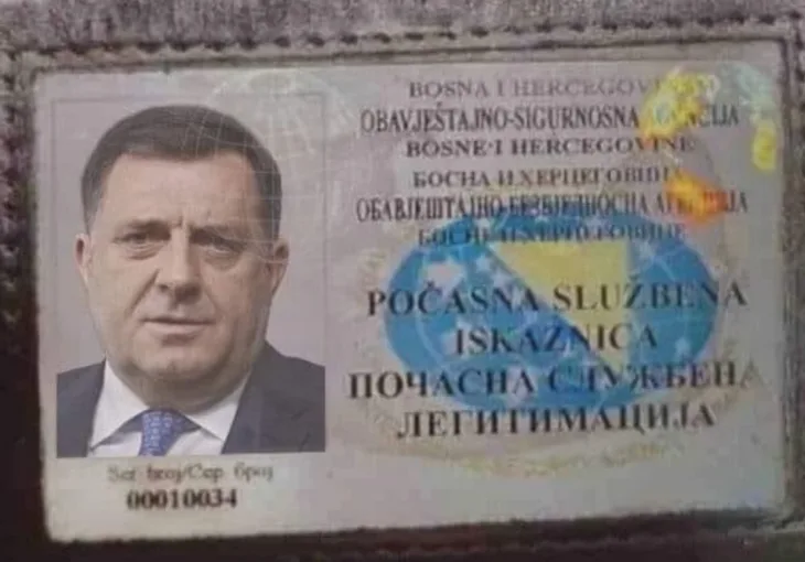 Dodik OSA Iskaznica