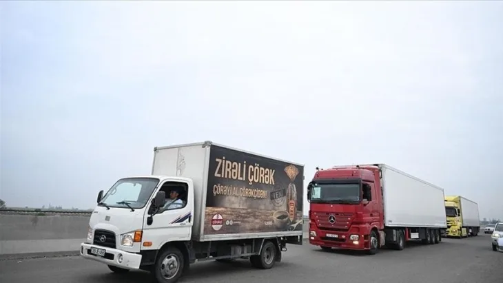 Kamion/ Konvoj pomoci Azerbejdzan