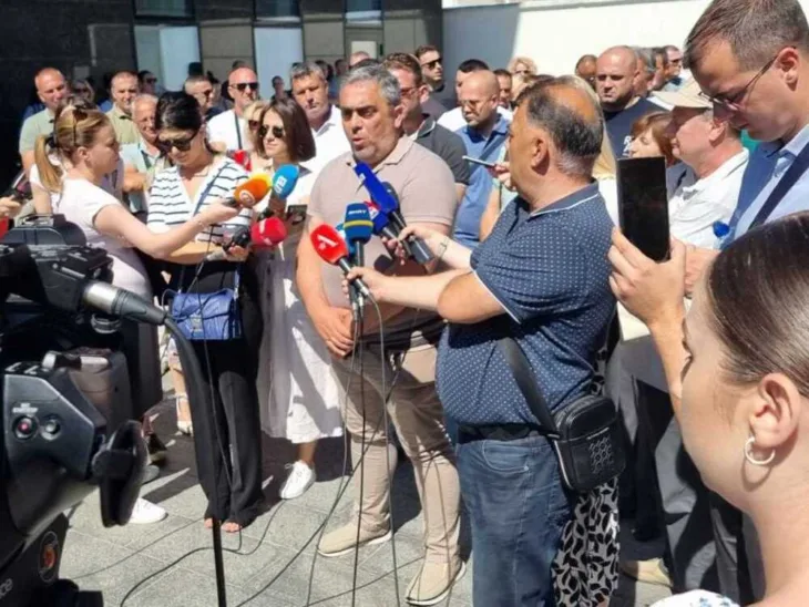 Protesti Sindikat RS  foto BHT