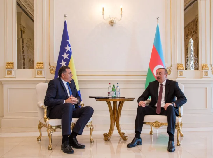 Dodik i Ilham Aliyev / Predsjednistvo BiH