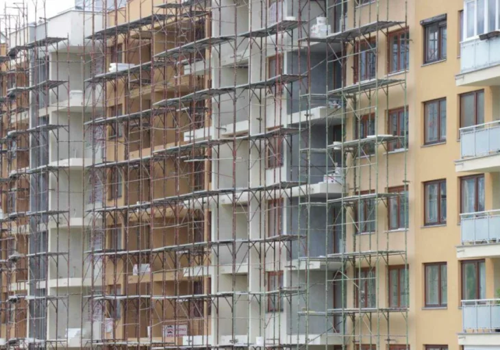 Stanovi zgrada skela radovi renoviranje fasada foto bosnainfo
