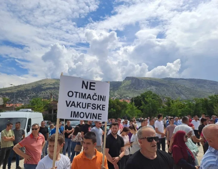 Protesti Mostar Lakišića harem