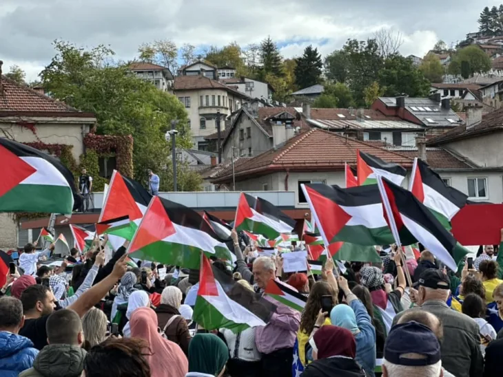 Sarajevo protesti palestina
