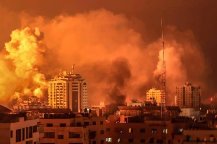 Gaza napad Screenshot