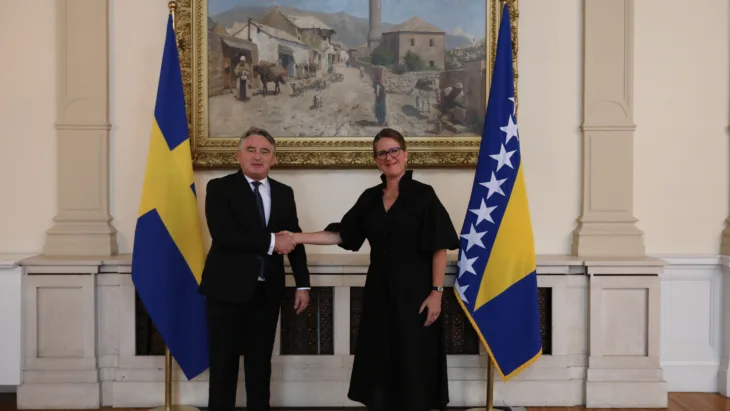 komsic Helena Lagerlof ambasadorica Švedske