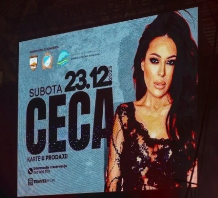 Ceca lukavica najava u zetri