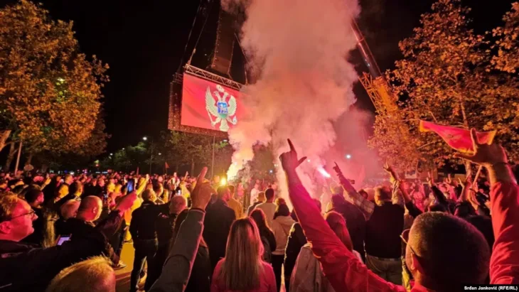 Crna Gora protesti/ RSE