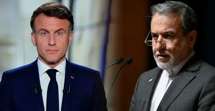 Abbas Araghchi Emmanuel Macron