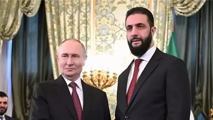 Ahmed Al Sharaa putin