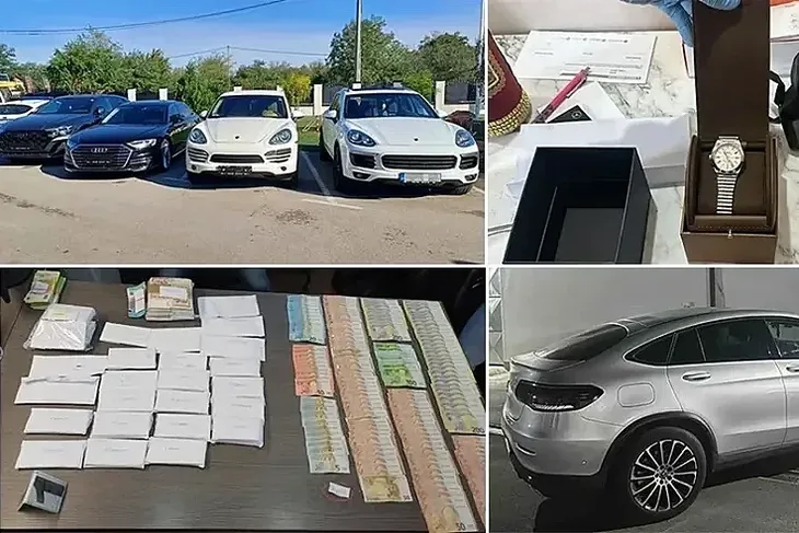 Akcija Firma U akciji je oduzet novac, automobili te satovi (Foto: ATV)