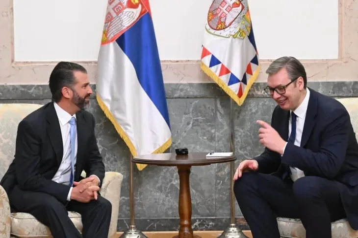 Aleksandar Vucic Donald Trump Jr 1