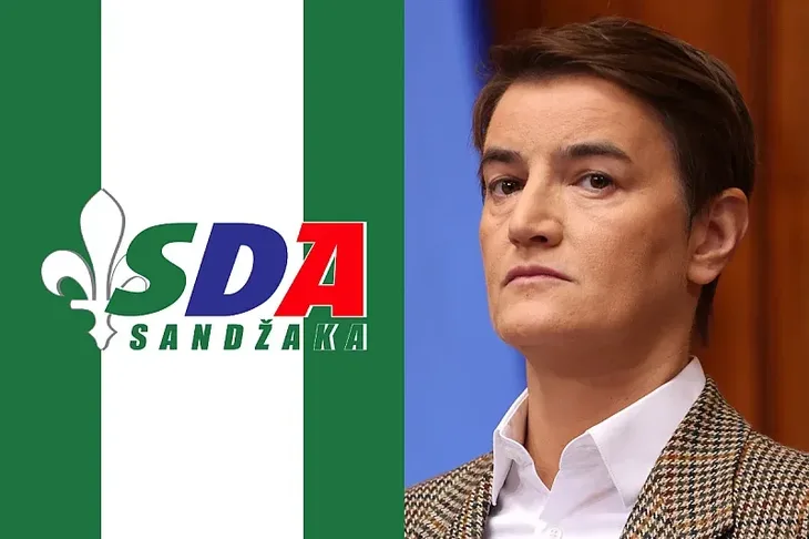 Ana Brnabic SDA Sandzak