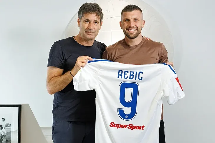 Ante Rebic je nova devetka Hajduka
