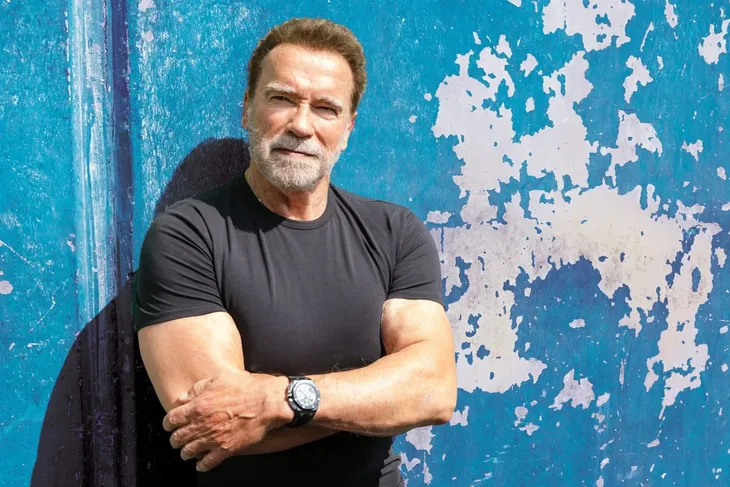Arnold Schwarzenegger foto COURTESY MICHAEL MULLER/ZIMMER BIOMET