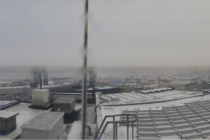 Austrija Bec Aerodrom u Beču 13. januara u jutarnjim satima