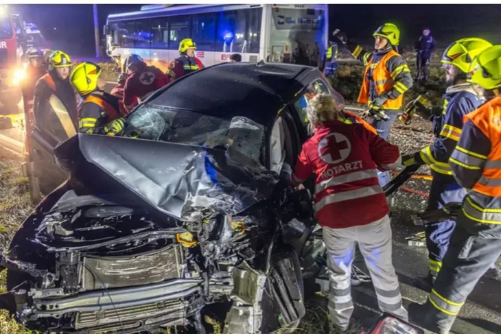 Austrija saobracajna nesreca 12 povrijedeno