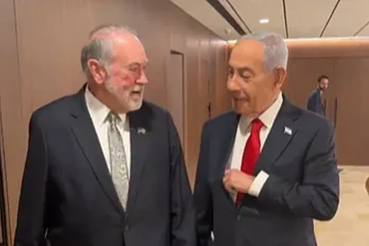 Benjamin Netanyahu Mike Huckabee