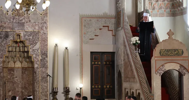 Beogova dzamija Husein ef Kavazovic bajram
