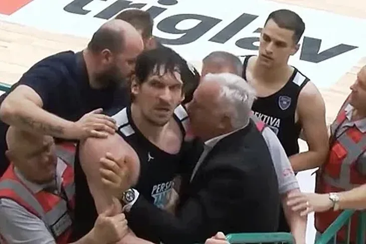 Boban Marjanovic krenuo u obracun s navijacem reagovao Sasa Doncic