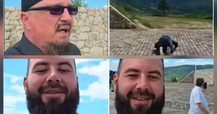 Bosnjaci se neprimjereno ponasali kod spomen obiljezja HV