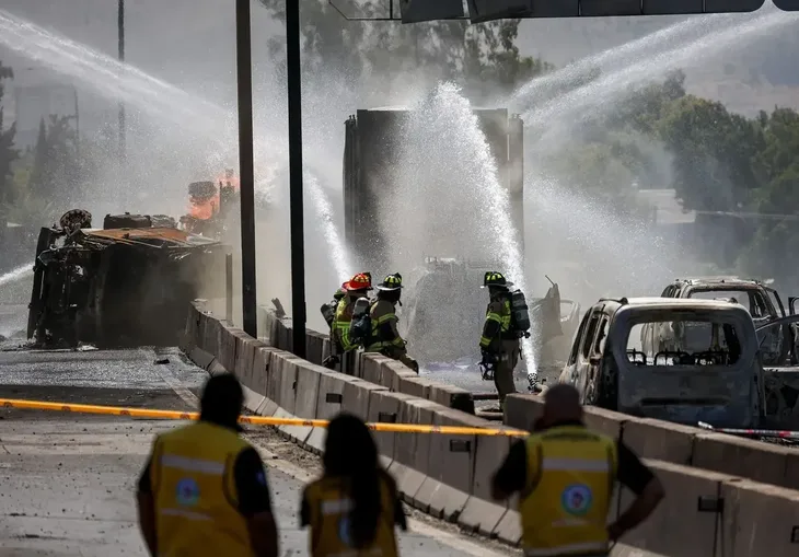 Cile Eksplodirao kamion